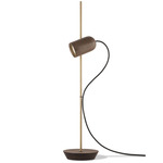 Onfa Table Lamp - Walnut / Polished Brass