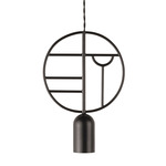 Wooden Dots WD01 Pendant - Graphite