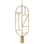 Wooden Dots WD02 Spotlight - Brass