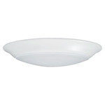 Disk Color-Select Ceiling Light - White / Frosted