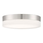 Pi Ceiling Light - Brushed Nickel / Frosted
