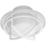 Fleet Ceiling Fan Light Kit - White / Satin Opal