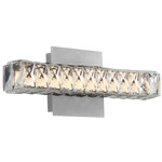 Elan Color-Select Wall Sconce - Satin Nickel / Clear