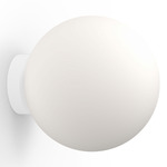 Bola Sphere Wall / Ceiling Light - Matte White / Opal