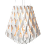 Pilke Pendant - White