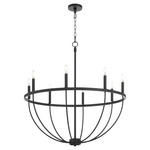 Tribute Chandelier - Matte Black