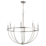 Tribute Chandelier - Satin Nickel