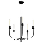 Sheridan Chandelier - Matte Black
