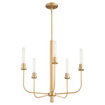 Sheridan Chandelier - Aged Brass