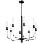 Sheridan Chandelier - Matte Black