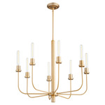 Sheridan Chandelier - Aged Brass