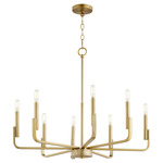 Tempo Chandelier - Aged Brass / Aged Brass