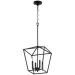 Gabriel Pendant - Textured Black