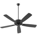 Ovation Outdoor Fan - Matte Black / Black Blades
