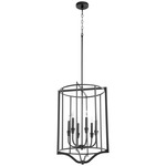 Marquee Pendant - Textured Black