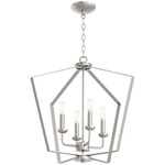Fort Worth Pendant - Satin Nickel