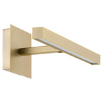 Fort Worth Color-Select Adjustable Picture Light - Aged Brass