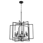 Hammond Pendant - Textured Black / Textured Black
