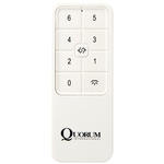 Fort Worth DC Fan Remote with Dip Switch - White