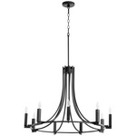 Olympus Chandelier - Textured Black