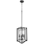 Marquee Pendant - Textured Black