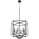 Marquee Nook Pendant - Textured Black
