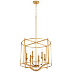Marquee Nook Pendant - Gold Leaf