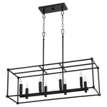 Olympus Linear Pendant - Textured Black