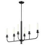 Sheridan Linear Chandelier - Matte Black