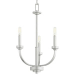 Reyes Candlelight Chandelier - Classic Nickel
