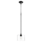 Dakota Mini Pendant - Black / Clear Seeded