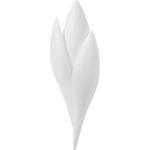 Rose Wall Sconce - Gesso White