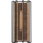 Ramon Wall Sconce - Textured Black / Jute