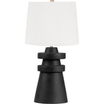 Grover Table Lamp - Charcoal / Off White