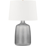 Artesia Table Lamp - Smoked / Off White