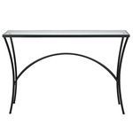 Alayna Console Table - Satin Black