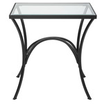 Alayna End Table - Satin Black