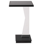 Angle Accent Table - Black