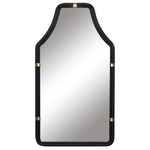 Federal Case Mirror - Matte Black / Gold / Mirror