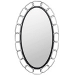 Chains of Love Mirror - Matte Black/ Silver / Mirror