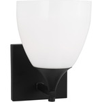 Toffino Wall Sconce - Midnight Black / Milk