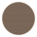 Studio Lares Round Rug - Brown