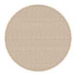 Studio Lares Round Rug - Natural