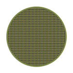 Studio Pleita Round Rug - Green