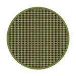 Studio Pleita Round Rug - Green