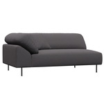 Collar Open End Sofa - Black / Barnum 11