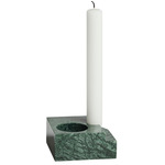Jeu De Des No. 3 Candle Holder - Green Marble