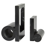 Booknd Bookends - Black Marble