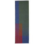 Haze Runner Rug - Green Red Blue