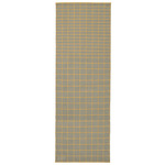 Tiles Runner Rug - Yellow Grey